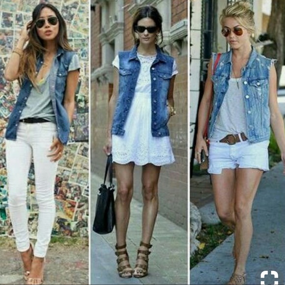 Lucky Brand Denim Vest - Picture 3 of 7